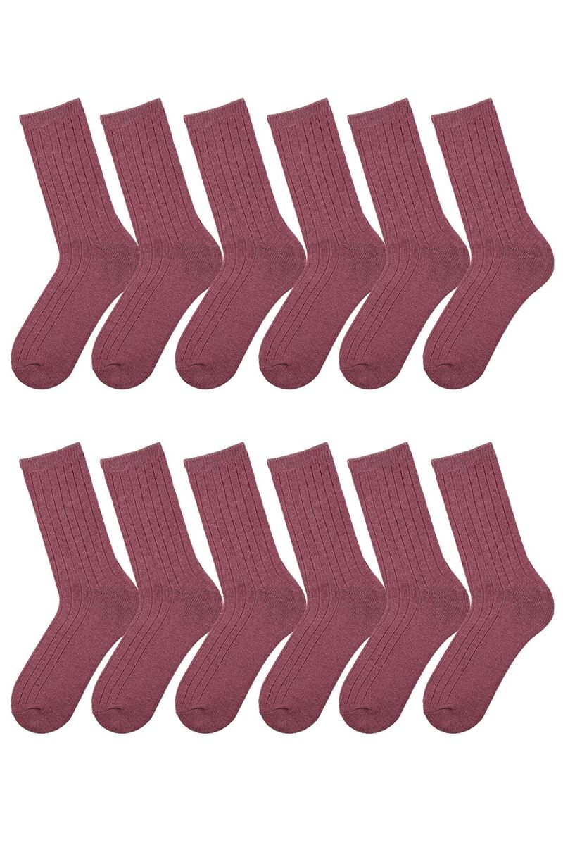 BROSS PLAIN WOOL WOMEN SOCKS 