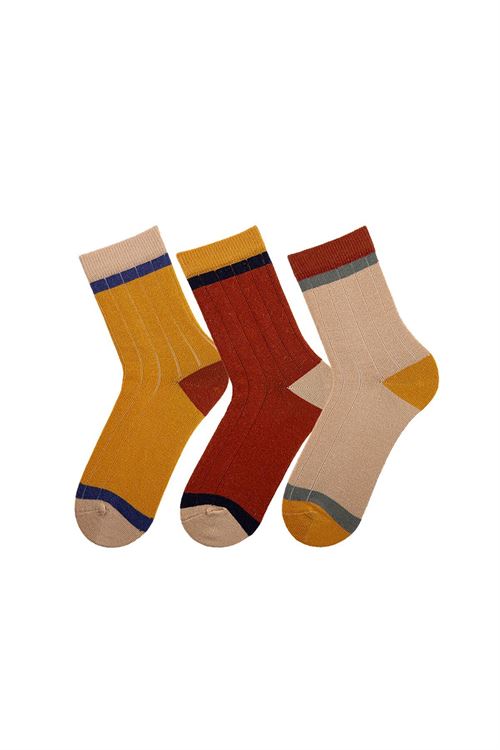 Kids Stripped Crew Socks 12