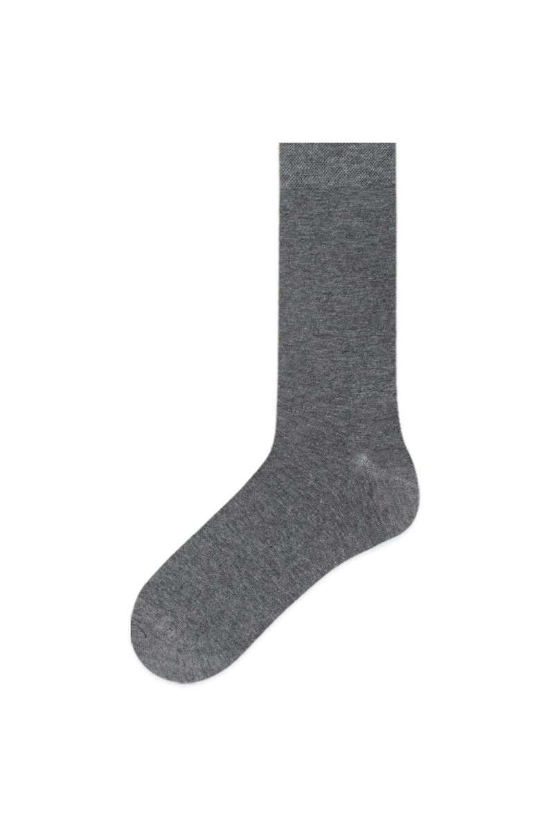 BROSS SIMPLE MEN S SOCKS ANTHRACITE