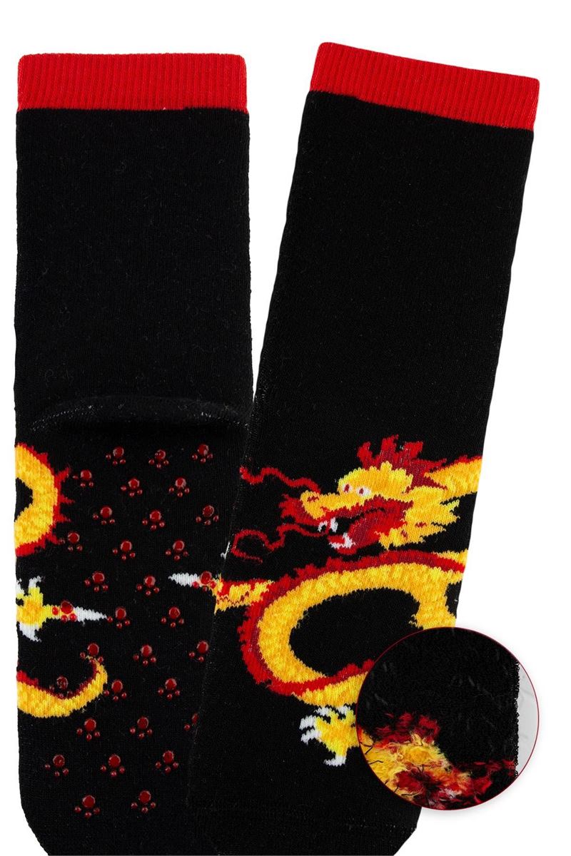 BROSS DRAGON BOYS' TERRY SOCKS ASORTY