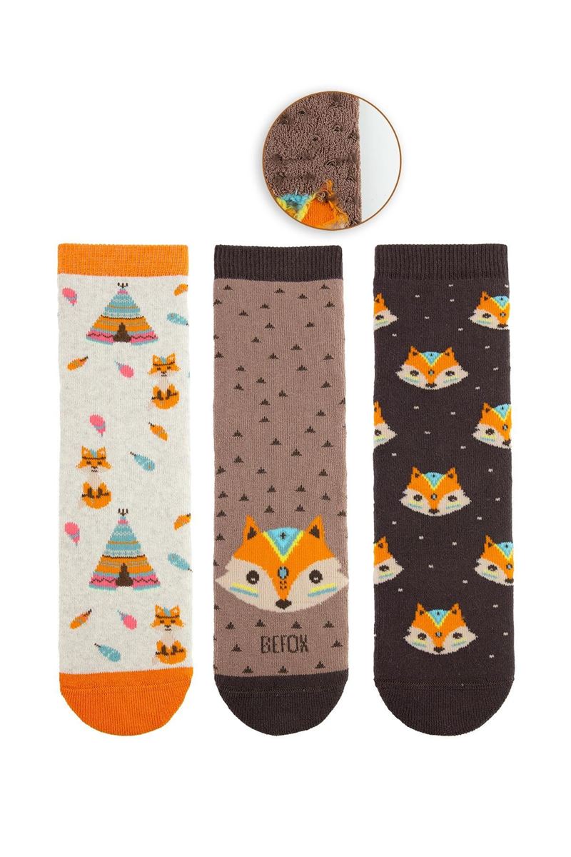 BROSS FOX BOYS’ TERRY SOCKS ASORTY