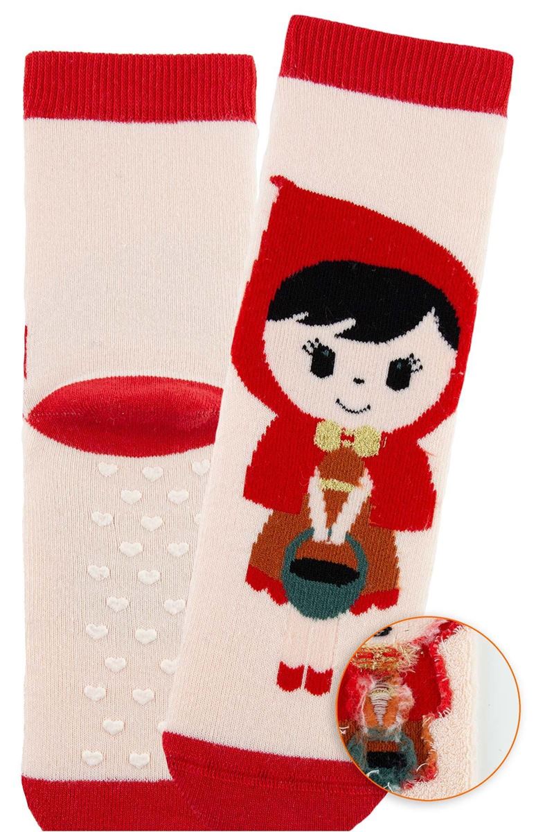 BROSS CUTE WITCH GIRLS’ TERRY SOCKS ASORTY