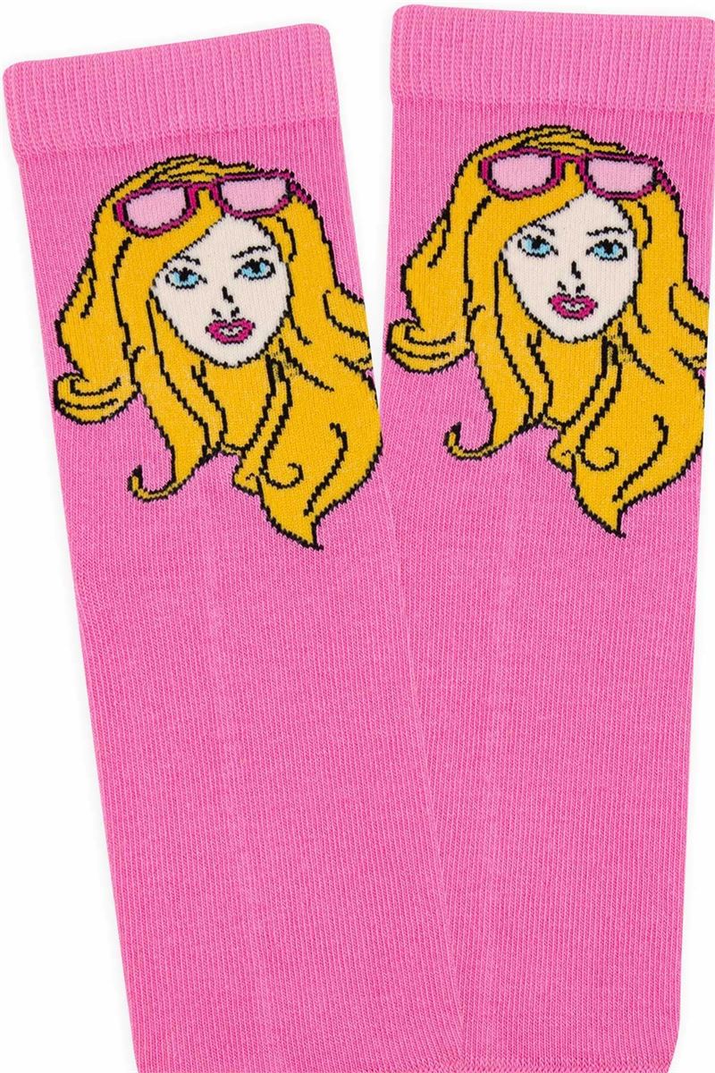 BROSS GIRLS' CREW SOCKS ASORTY