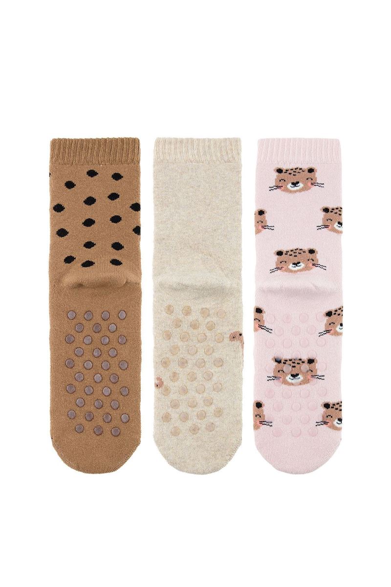 BROSS ME & MOM ANIMAL GIRLS’ TERRY SOCKS ASORTY