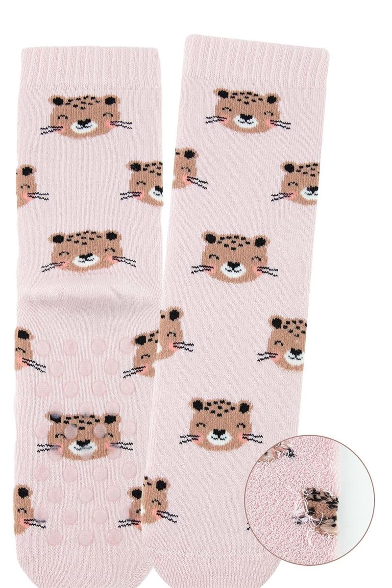 BROSS ME & MOM ANIMAL GIRLS’ TERRY SOCKS ASORTY