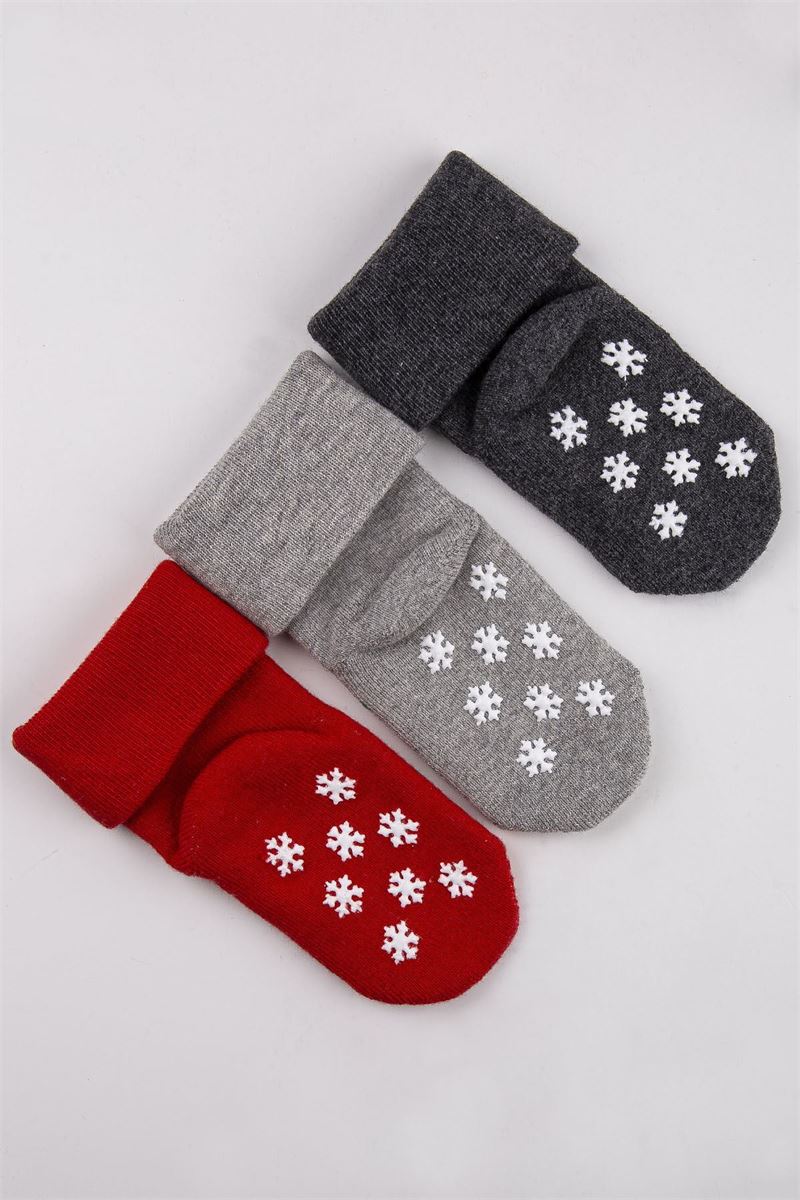 BROSS BABY TERRY CREW SOCKS ASORTY