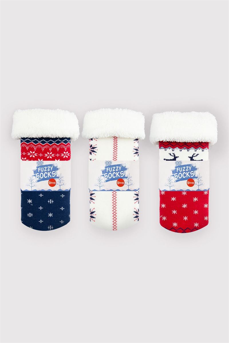 BROSS FURRY WOMEN SOCKET SOCKS ASORTY