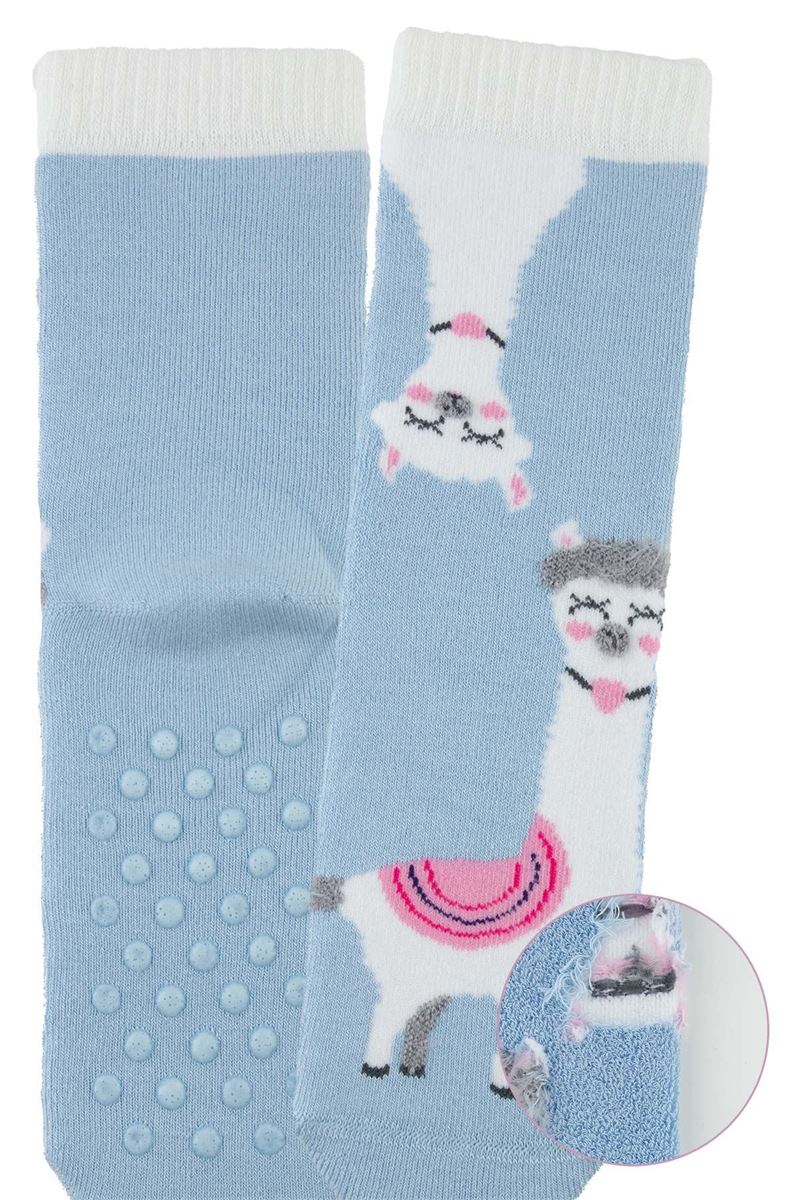 BROSS PINKY ANIMAL GIRLS’ TERRY SOCKS ASORTY