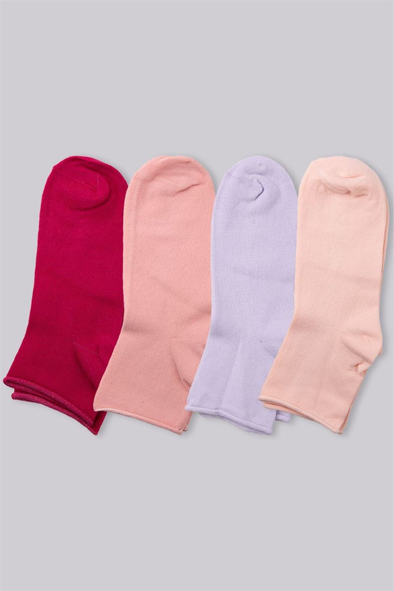 BROSS WOMEN NON-RUBBER CREW SOCKS 