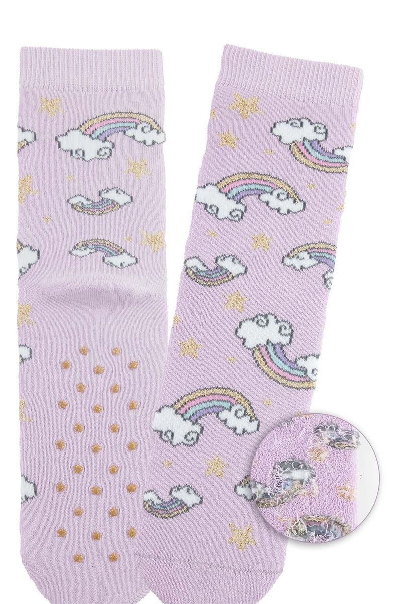 BROSS SWEET UNICORN GIRLS’ TERRY SOCKS ASORTY