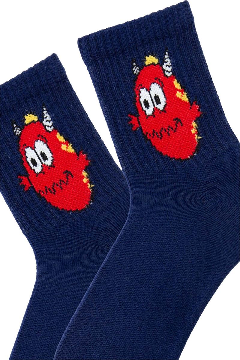 BROSS MONSTER PATTERN SPORT BOY SOCKET SOCKS ASORTY