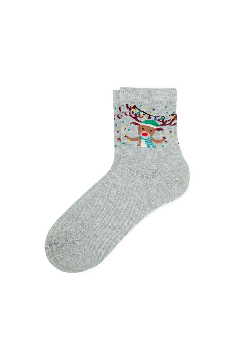 BROSS KIDS' NEW YEAR CREW SOCKS ASORTY