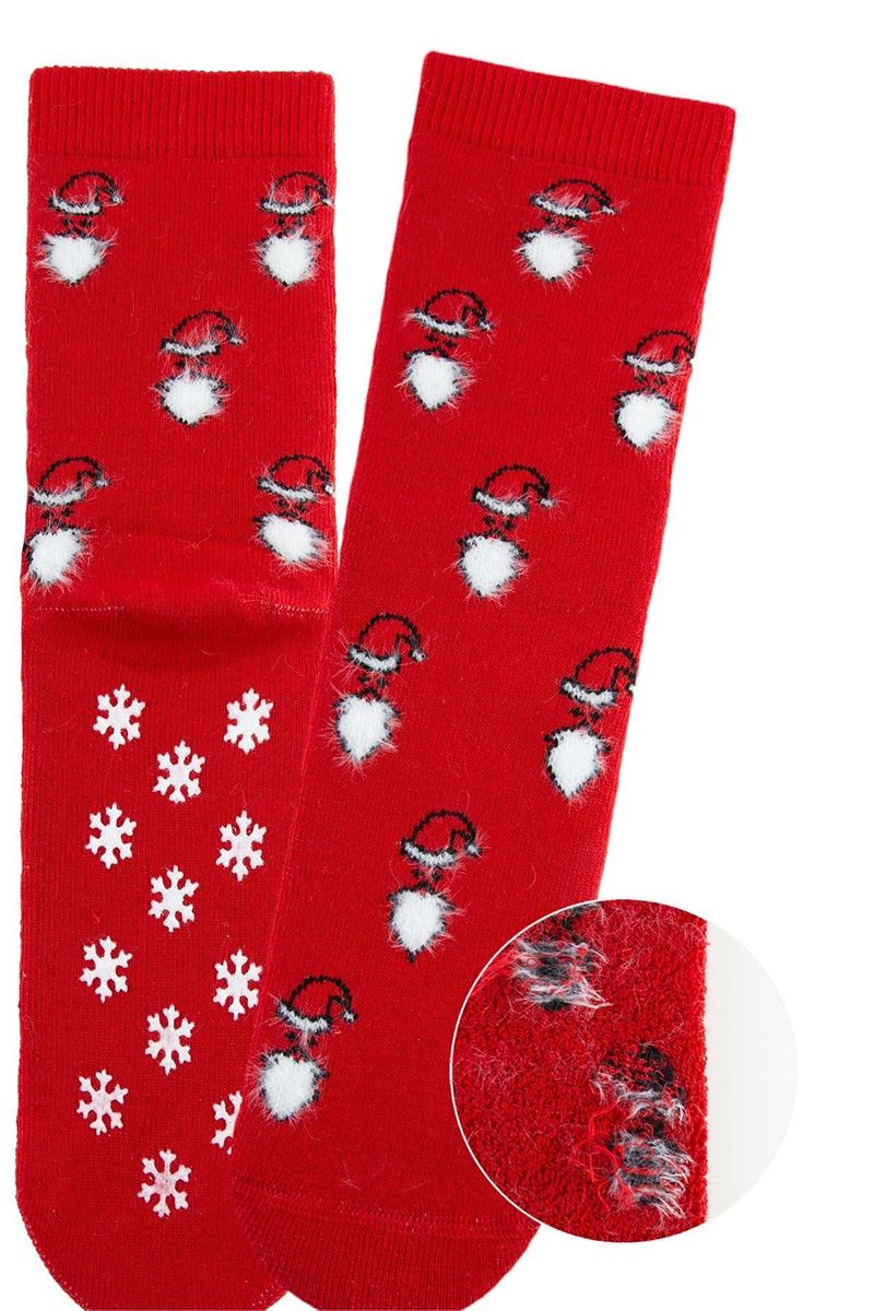 BROSS SANTA CLAUS BOYS’ TERRY SOCKS ASORTY