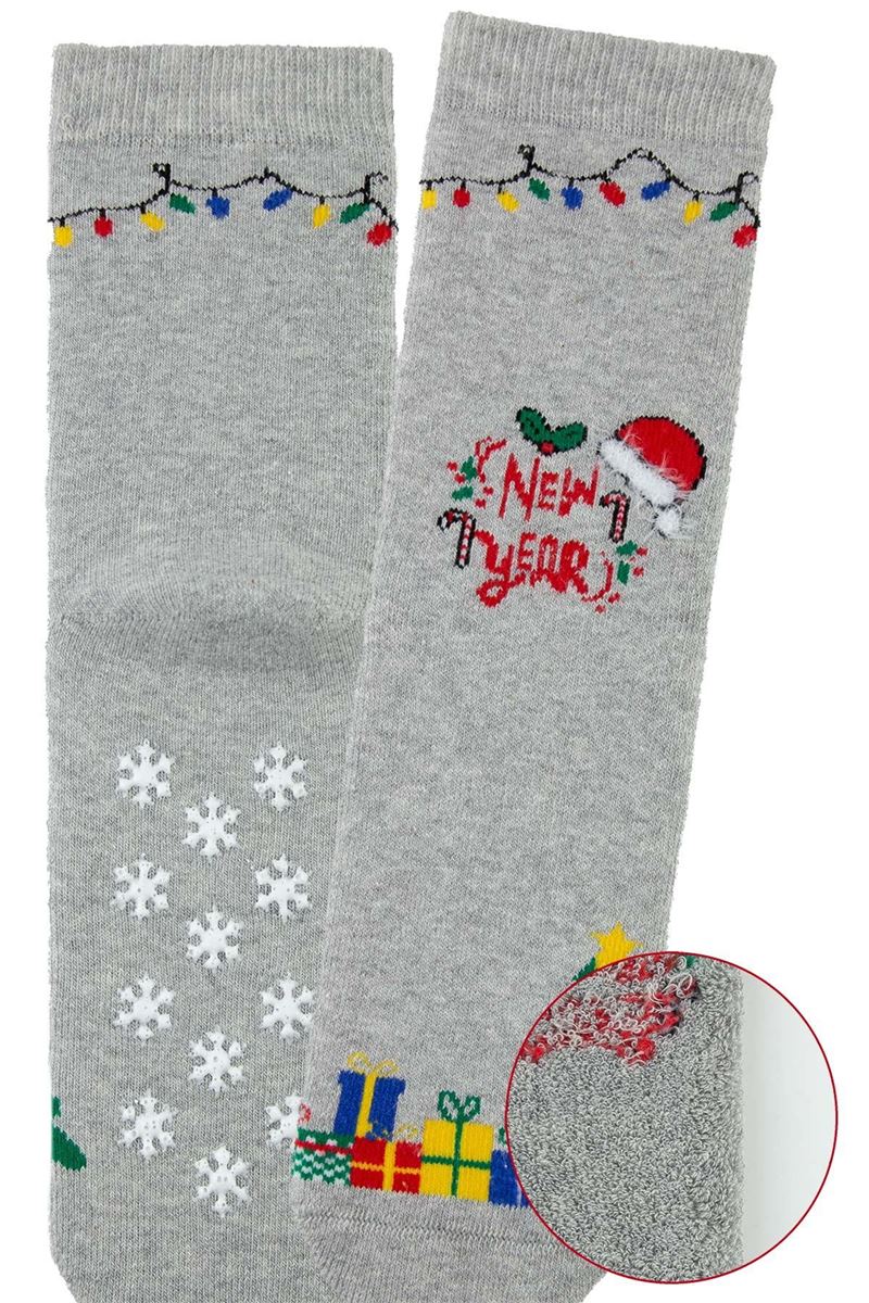 BROSS NEW YEAR GIFTS BOYS’ TERRY SOCKS ASORTY