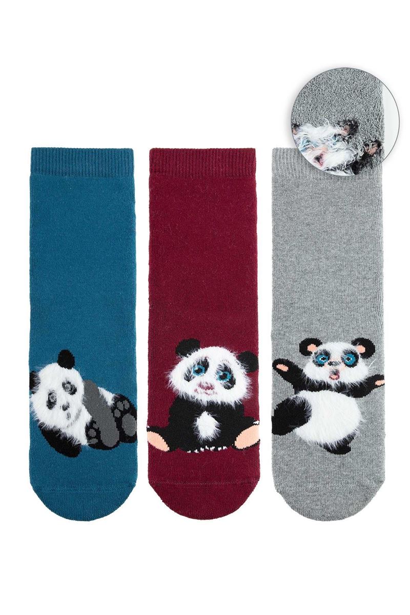 BROSS PANDA BOYS’ TERRY SOCKS ASORTY