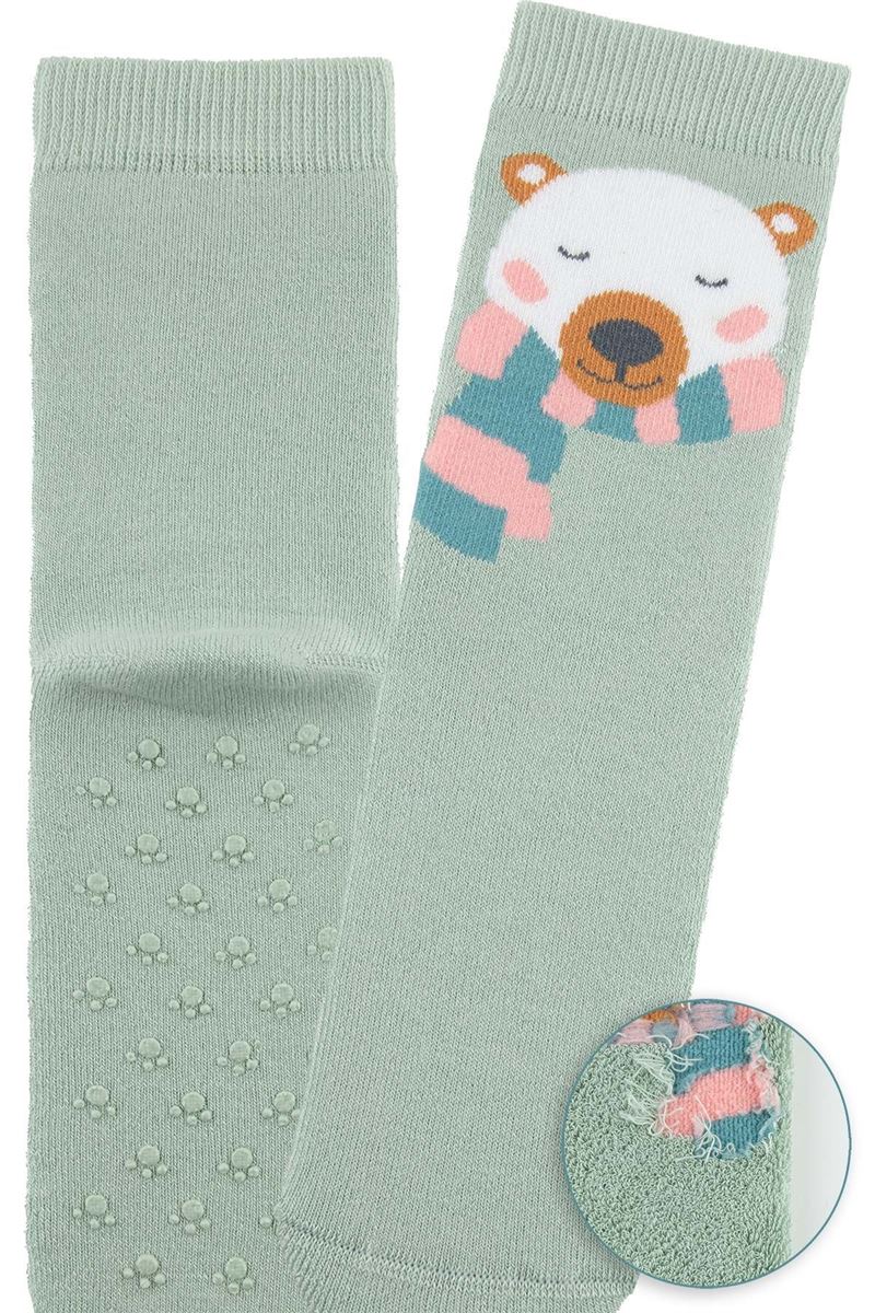 BROSS POLAR BEAR GIRLS’ TERRY SOCKS ASORTY