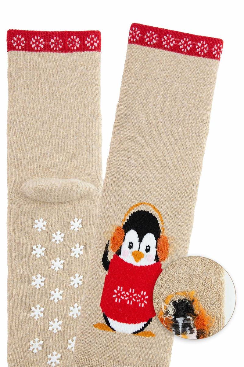 BROSS PENGUIN GIRLS’ TERRY SOCKS ASORTY