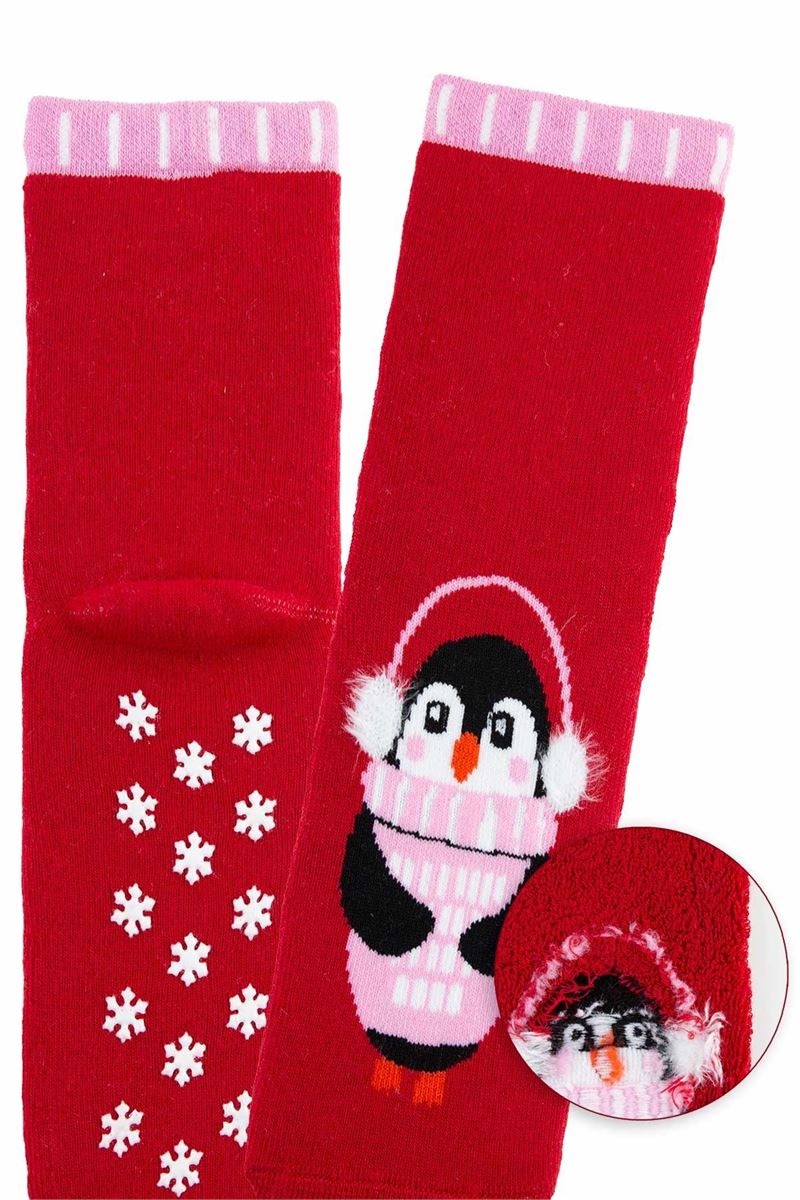 BROSS PENGUIN GIRLS’ TERRY SOCKS ASORTY