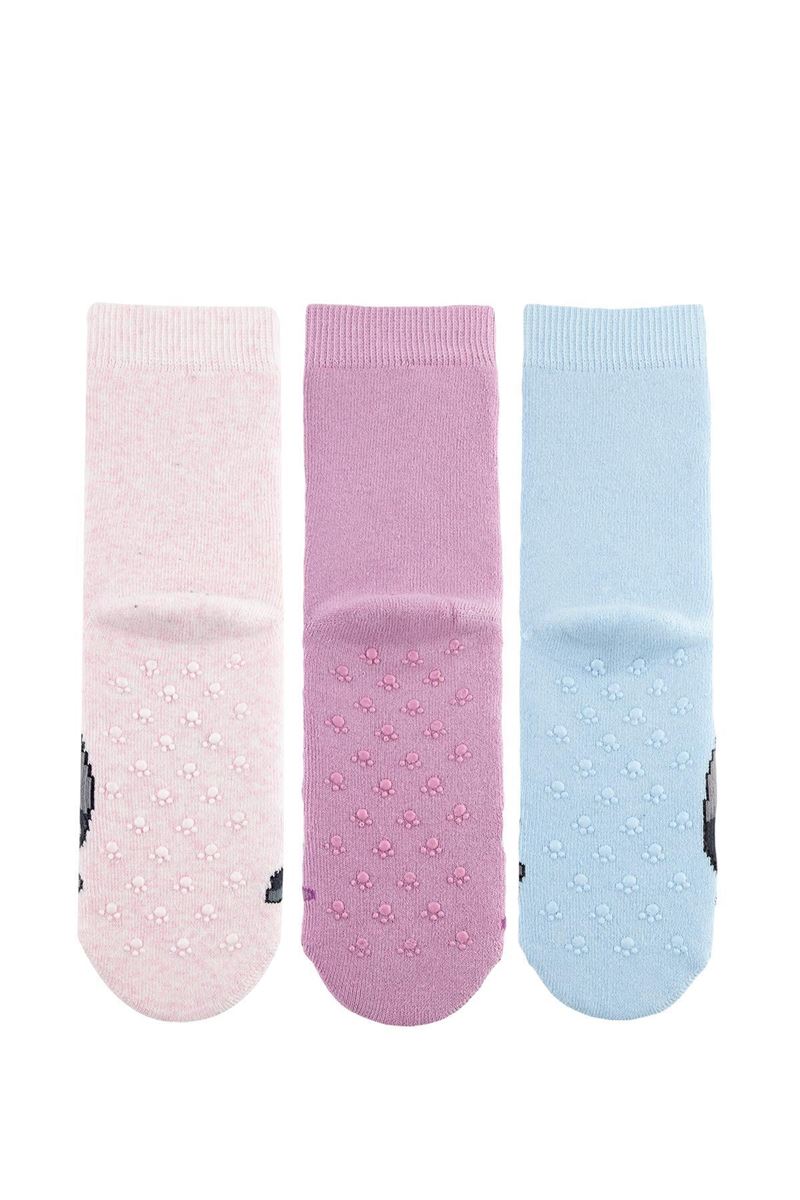 BROSS CUTE ANIMAL GIRLS’ TERRY SOCKS ASORTY