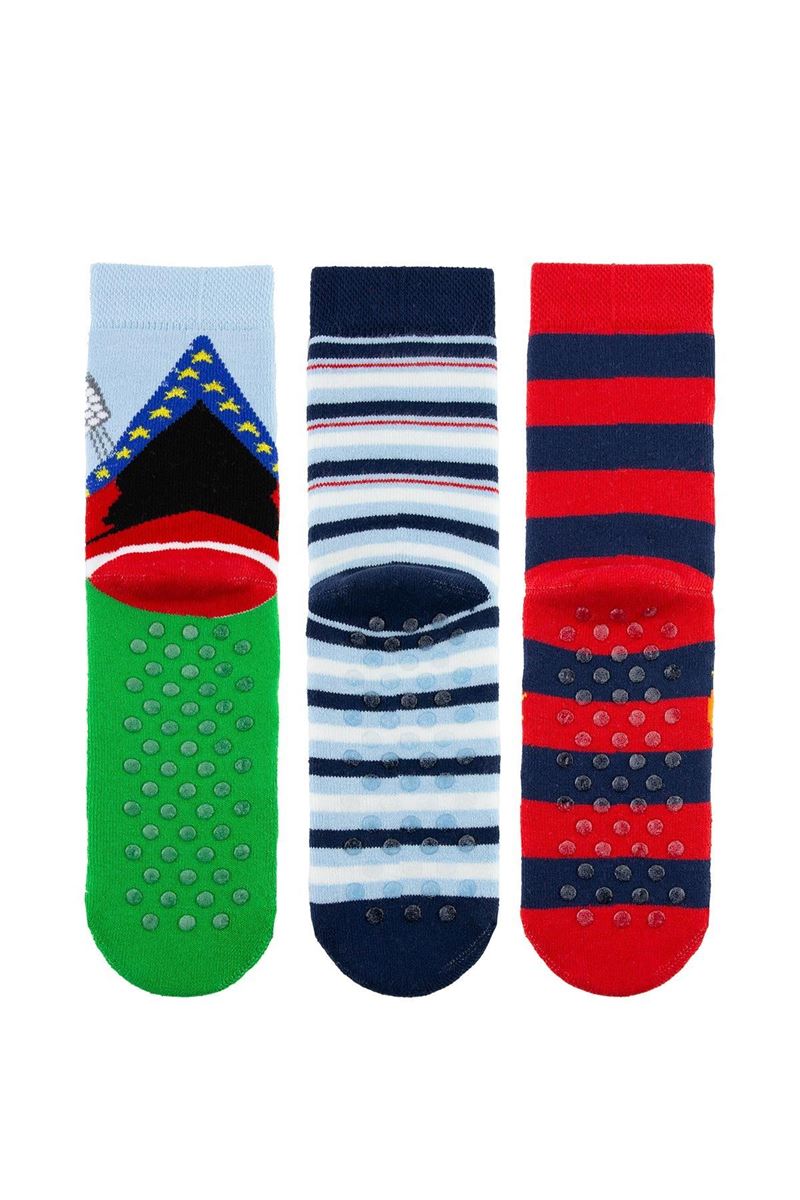 BROSS FOOTBALL BOYS’ TERRY SOCKS ASORTY