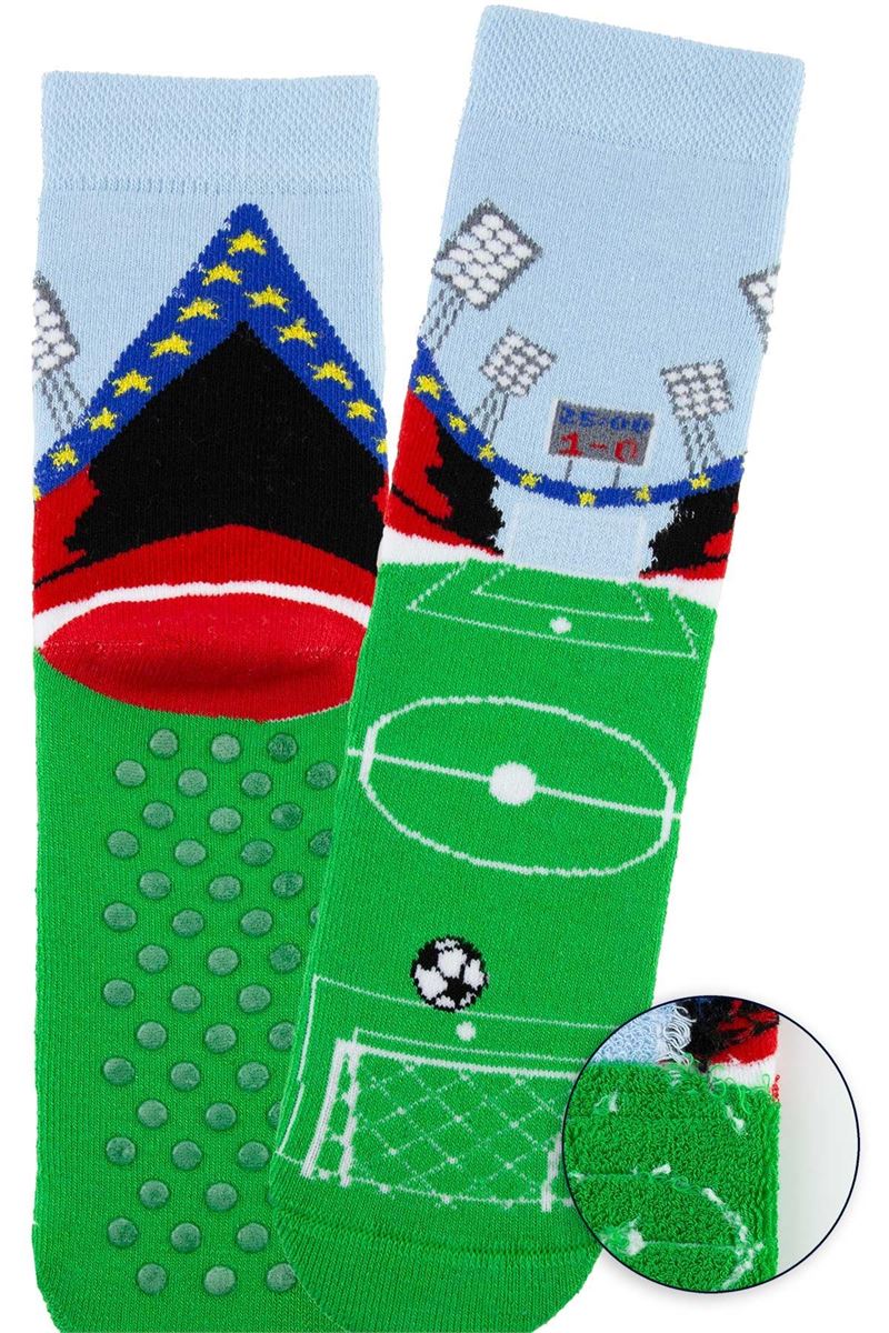 BROSS FOOTBALL BOYS’ TERRY SOCKS ASORTY