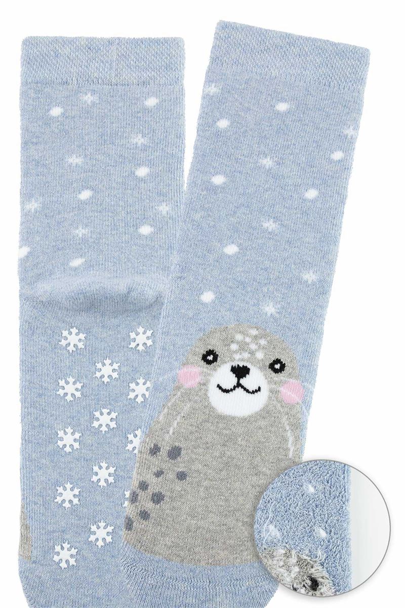 BROSS COLD ANIMALS BOYS’ TERRY SOCKS ASORTY