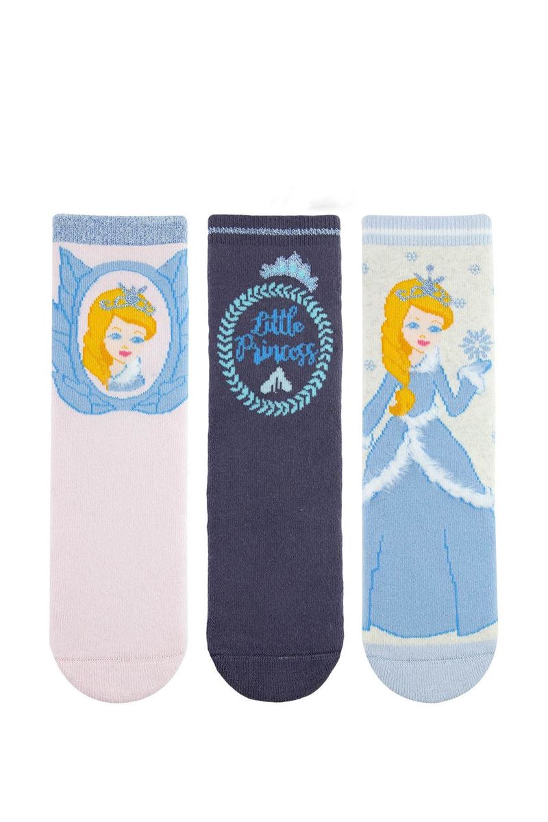 BROSS LITTLE PRINCESS GIRLS’ TERRY SOCKS ASORTY