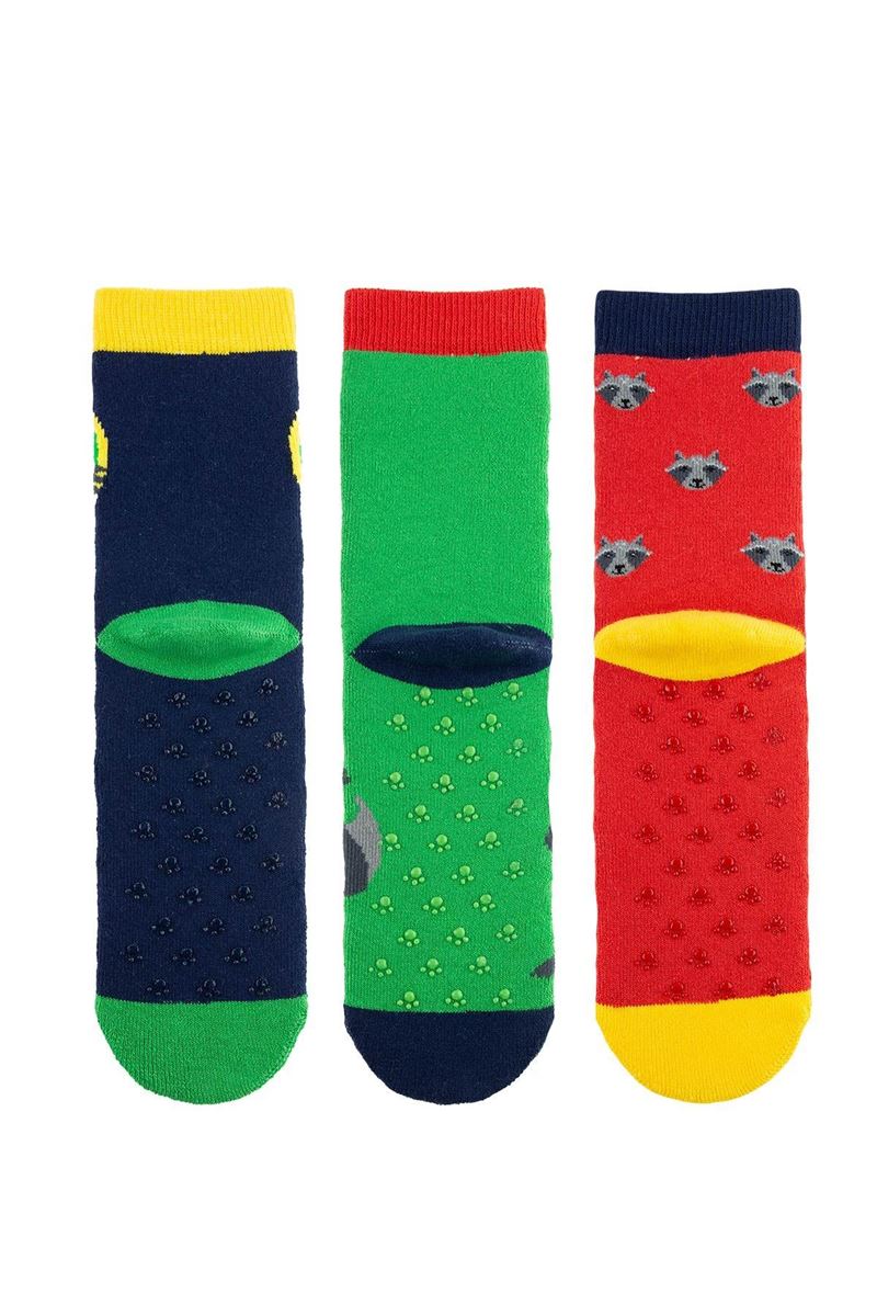 BROSS RACOON BOYS’ TERRY SOCKS ASORTY