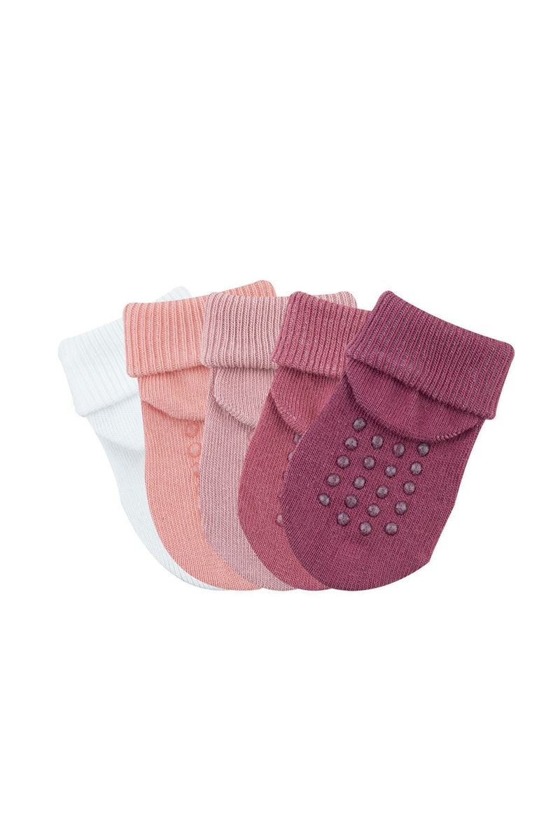 BROSS BABY SOCKS ROLLTOP POWDER