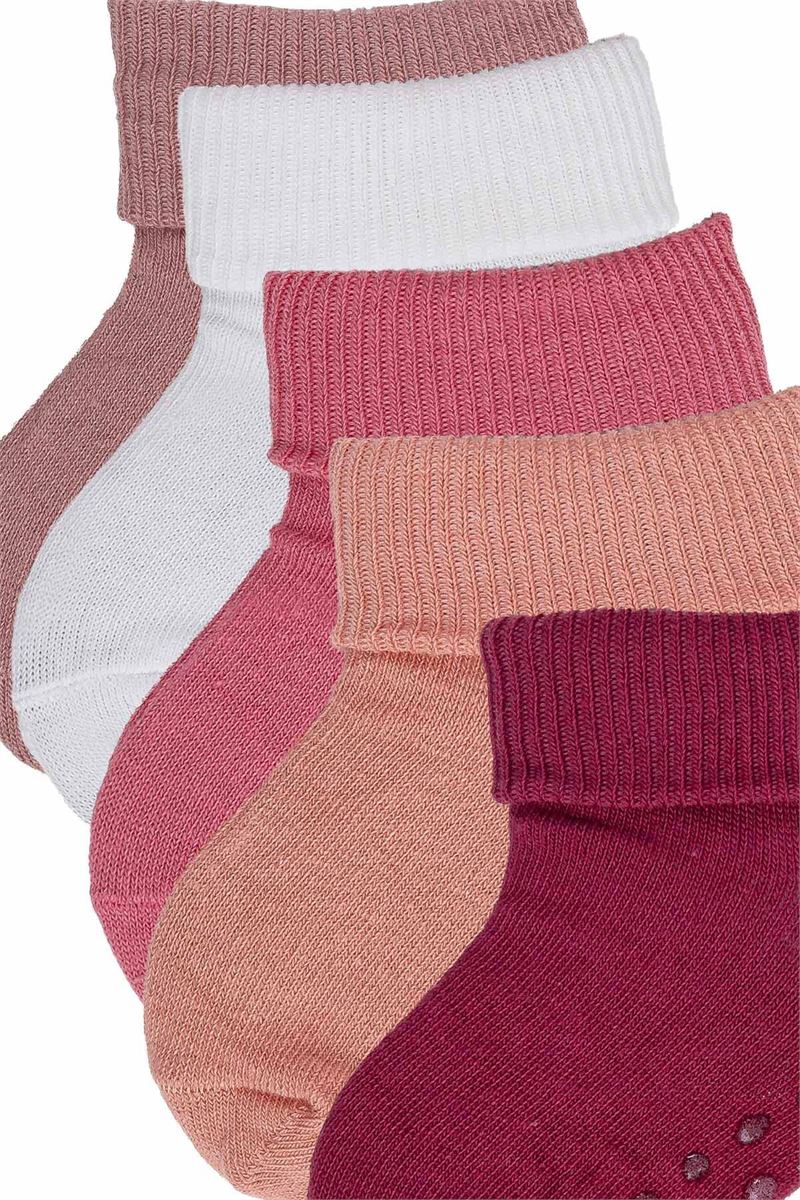 BROSS BABY SOCKS ROLLTOP POWDER