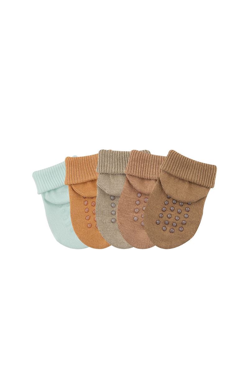 BROSS BABY SOCKS ROLLTOP ECRU