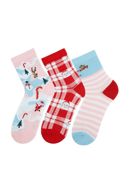 Kids New Year Crew Socks 12