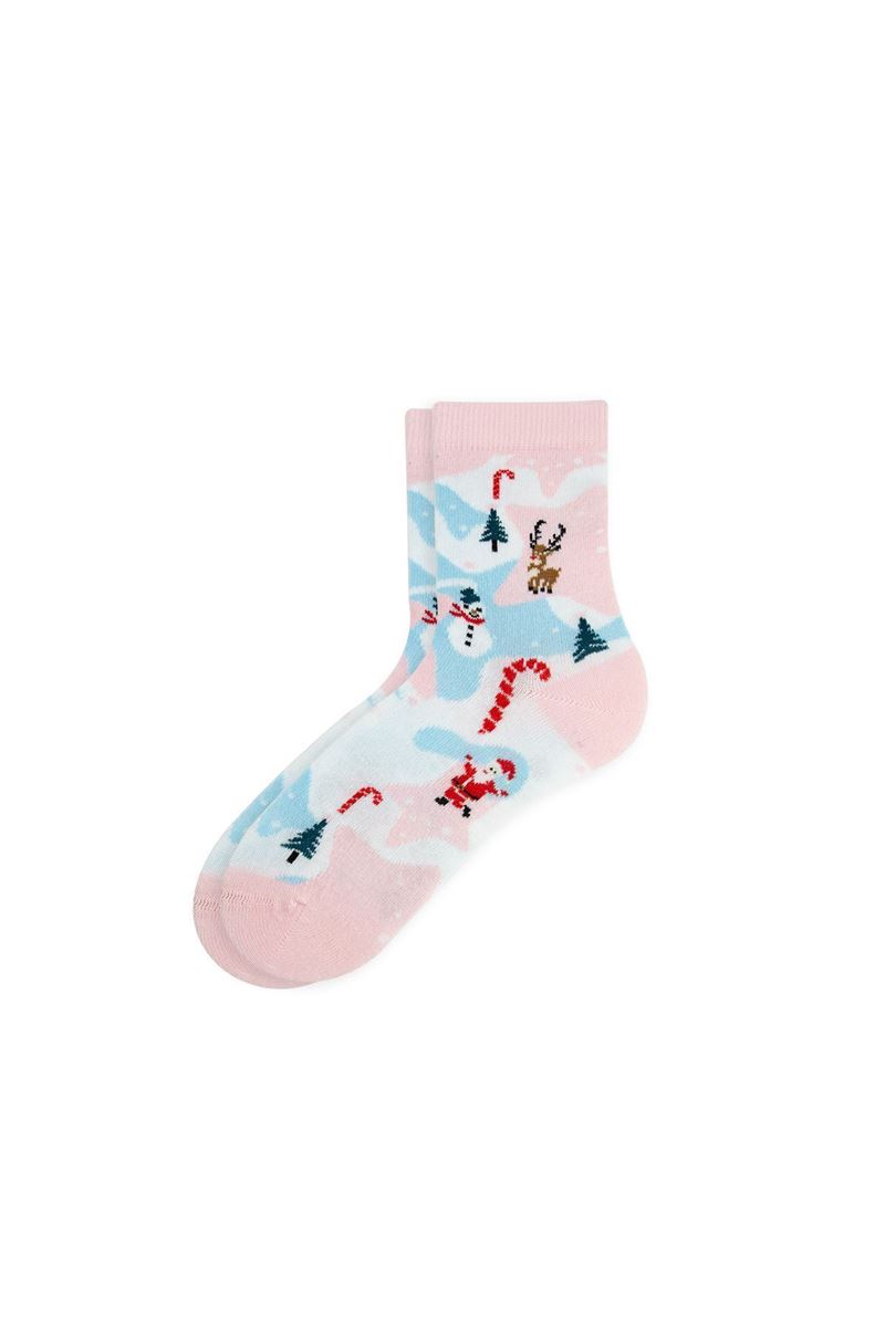 BROSS KIDS NEW YEAR CREW SOCKS ASORTY