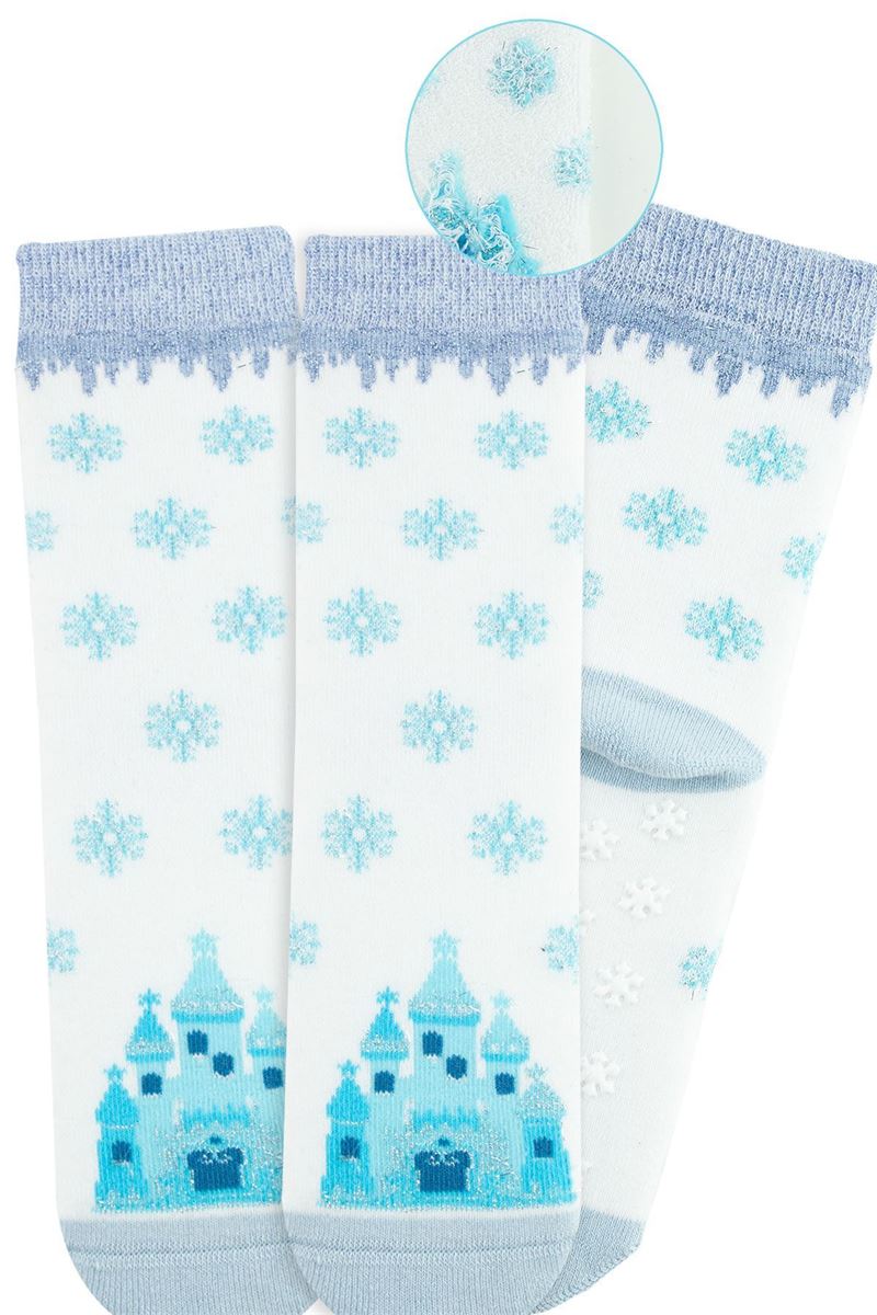 BROSS PRINCE & PRINCESS GIRLS’ TERRY SOCKS ASORTY