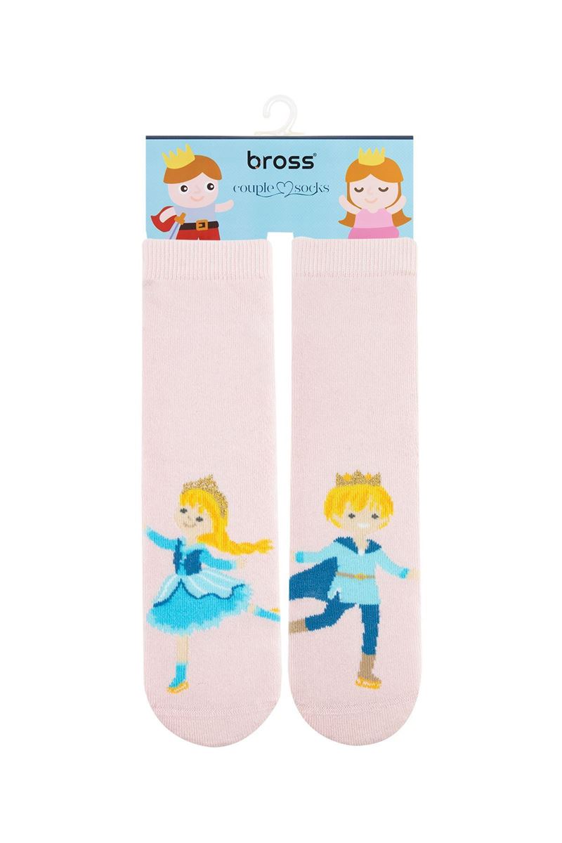 BROSS PRINCE & PRINCESS GIRLS’ TERRY SOCKS ASORTY