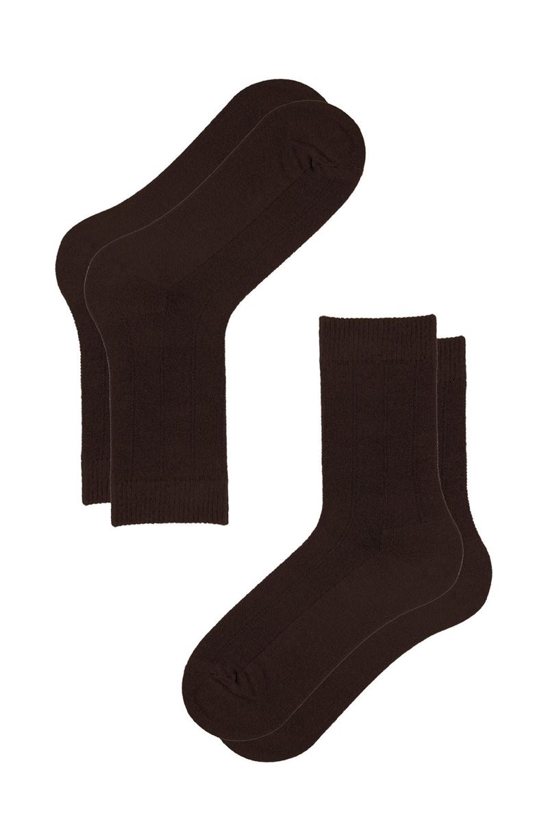 BROSS WOMAN DIABETIC SOCKS BROWN