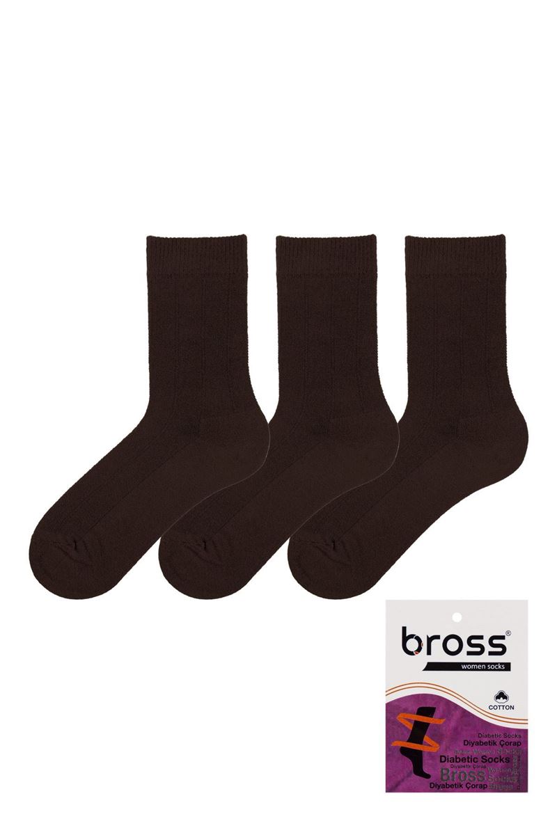 BROSS CANDY WOMEN S SOCKS BROWN