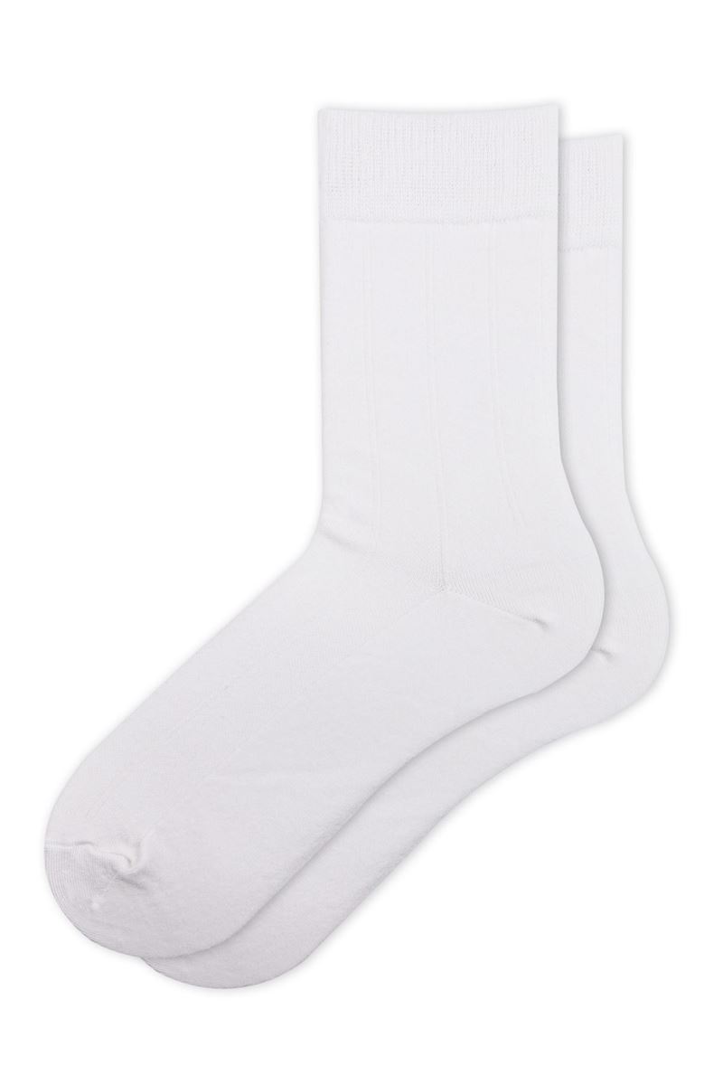 BROSS WOMAN DIABETIC SOCKS WHITE