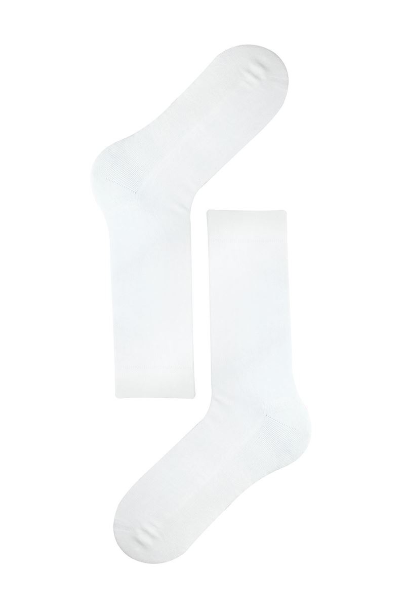 BROSS UNDER THE SOLE MEN CREW SOCKS WHITE