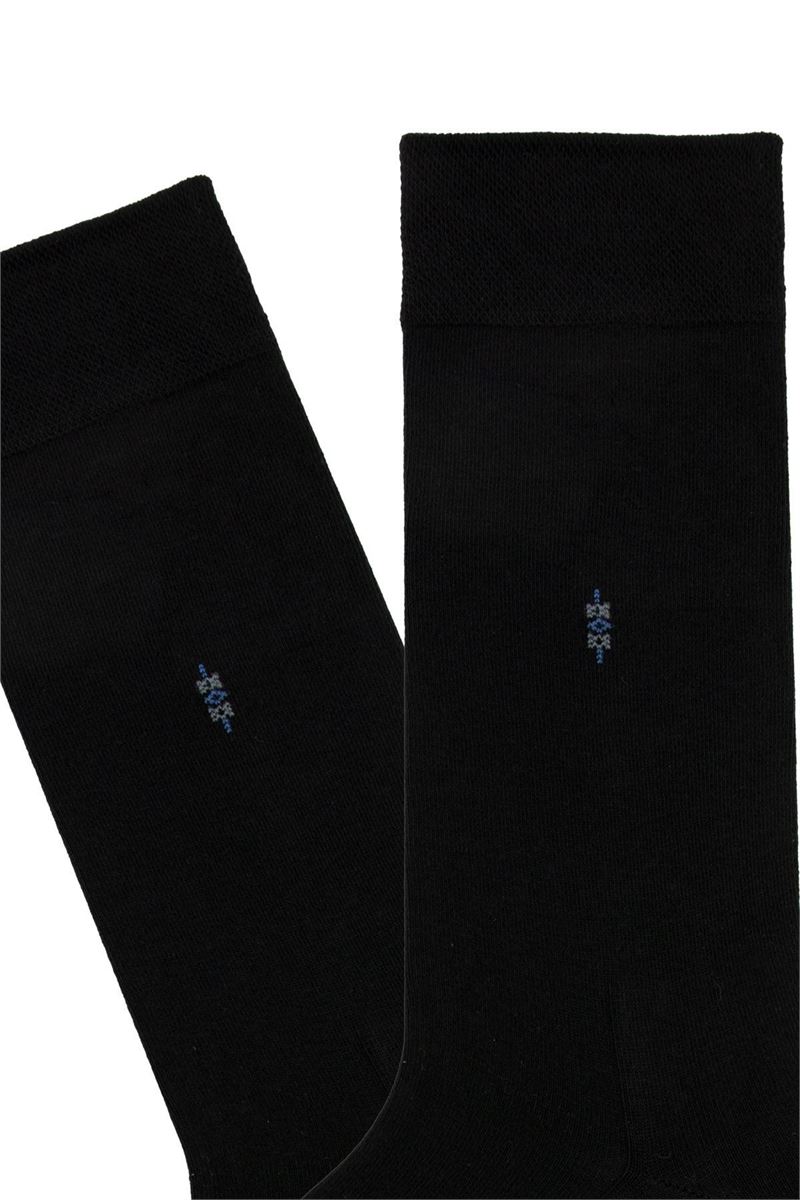 BROSS BASE REINFORCED PATTERNED OF STOCKING MEN S SOCKS BLACK