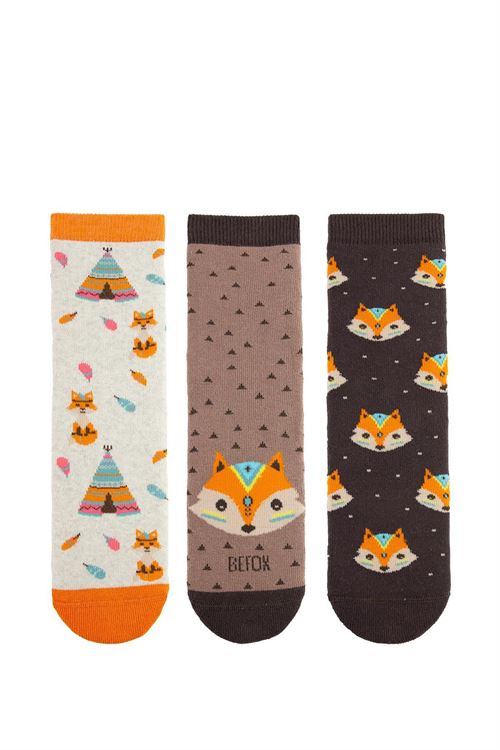 Fox Boys’ Terry Socks 12