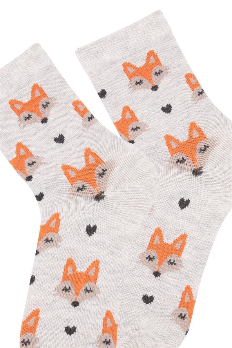 BROSS GIRLS FOX CREW SOCKS ASORTY