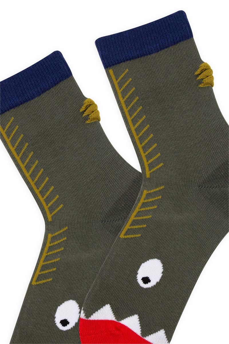 BROSS KIDS CROCODILE CREW SOCKS ASORTY