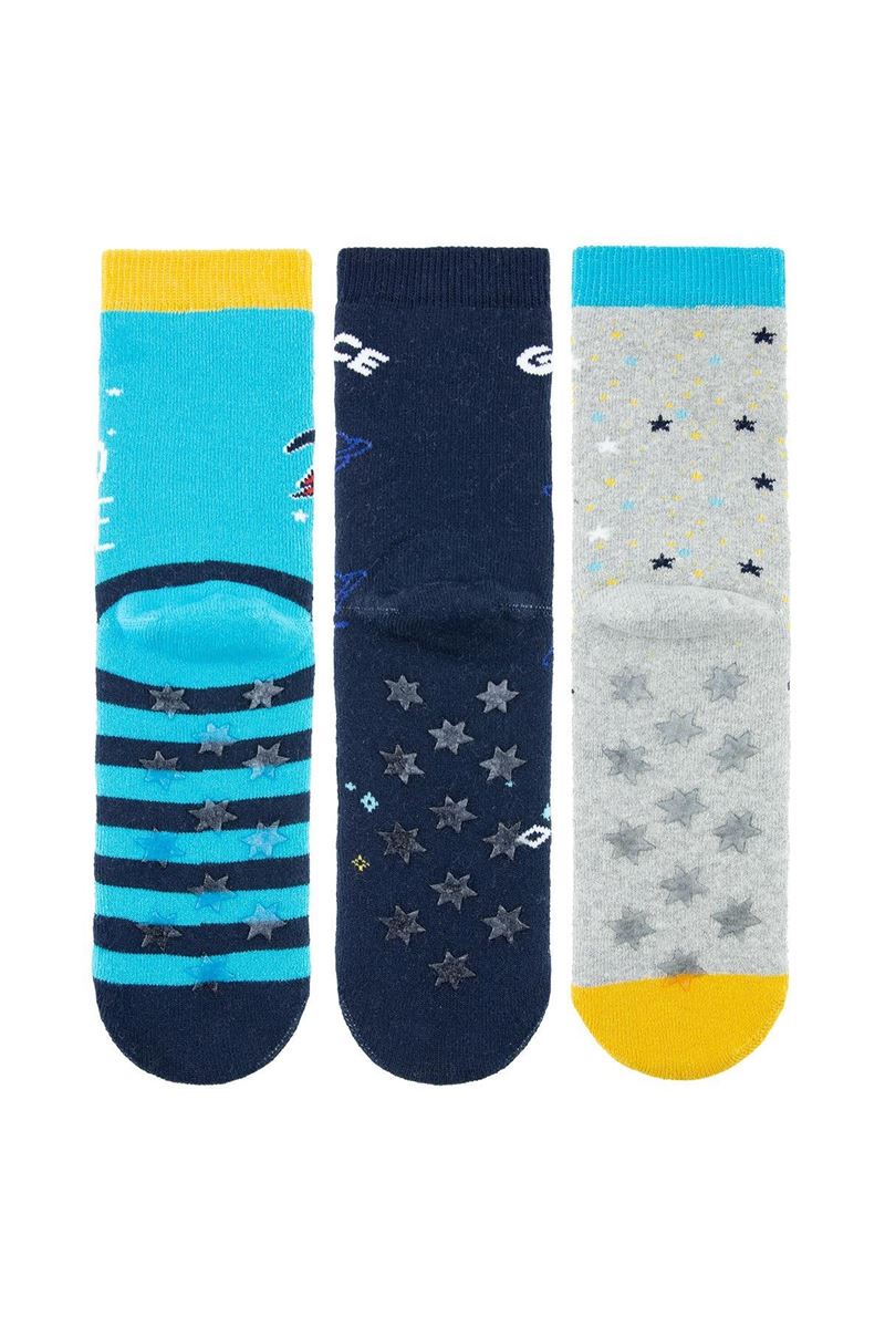 BROSS SPACE BOYS’ TERRY SOCKS ASORTY