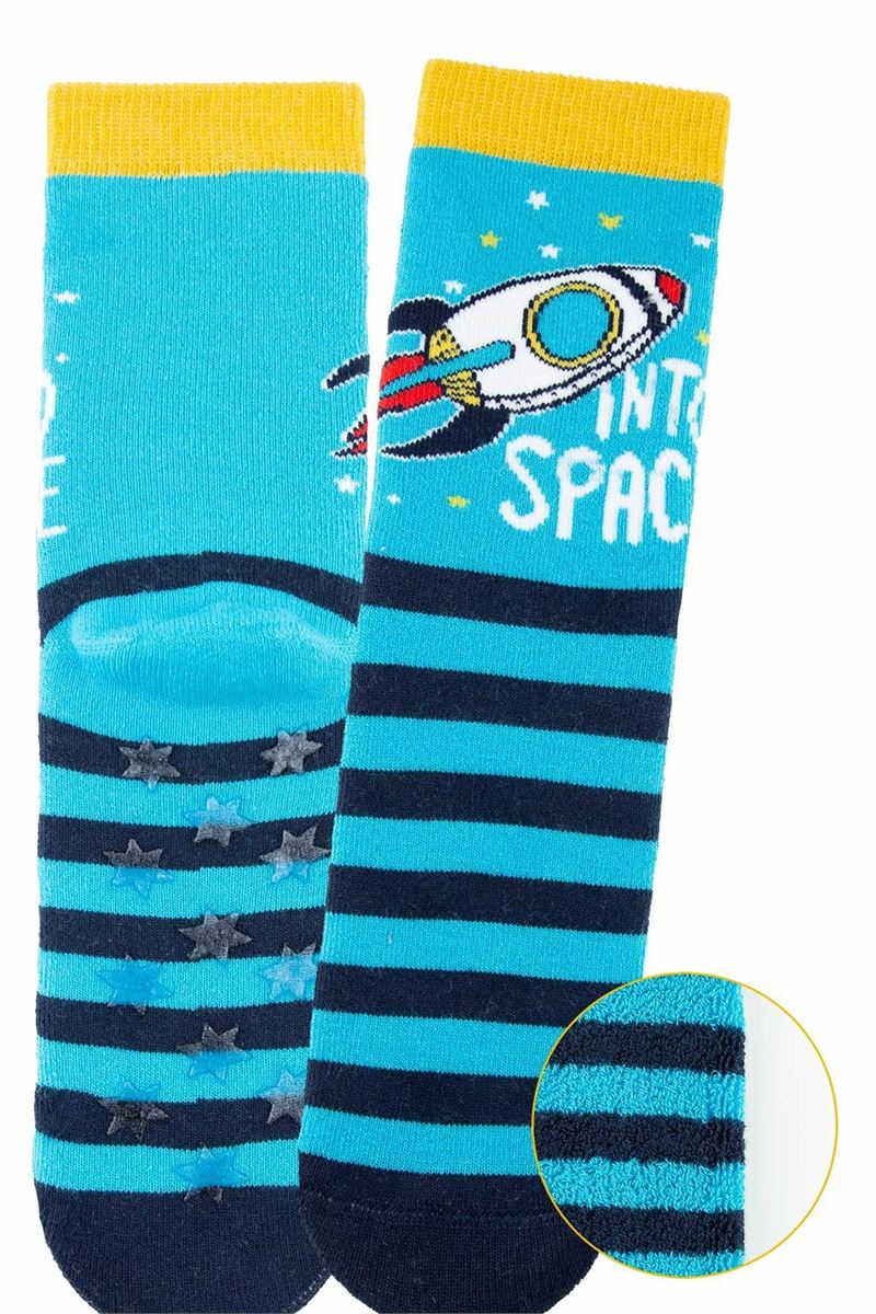 BROSS SPACE BOYS’ TERRY SOCKS ASORTY