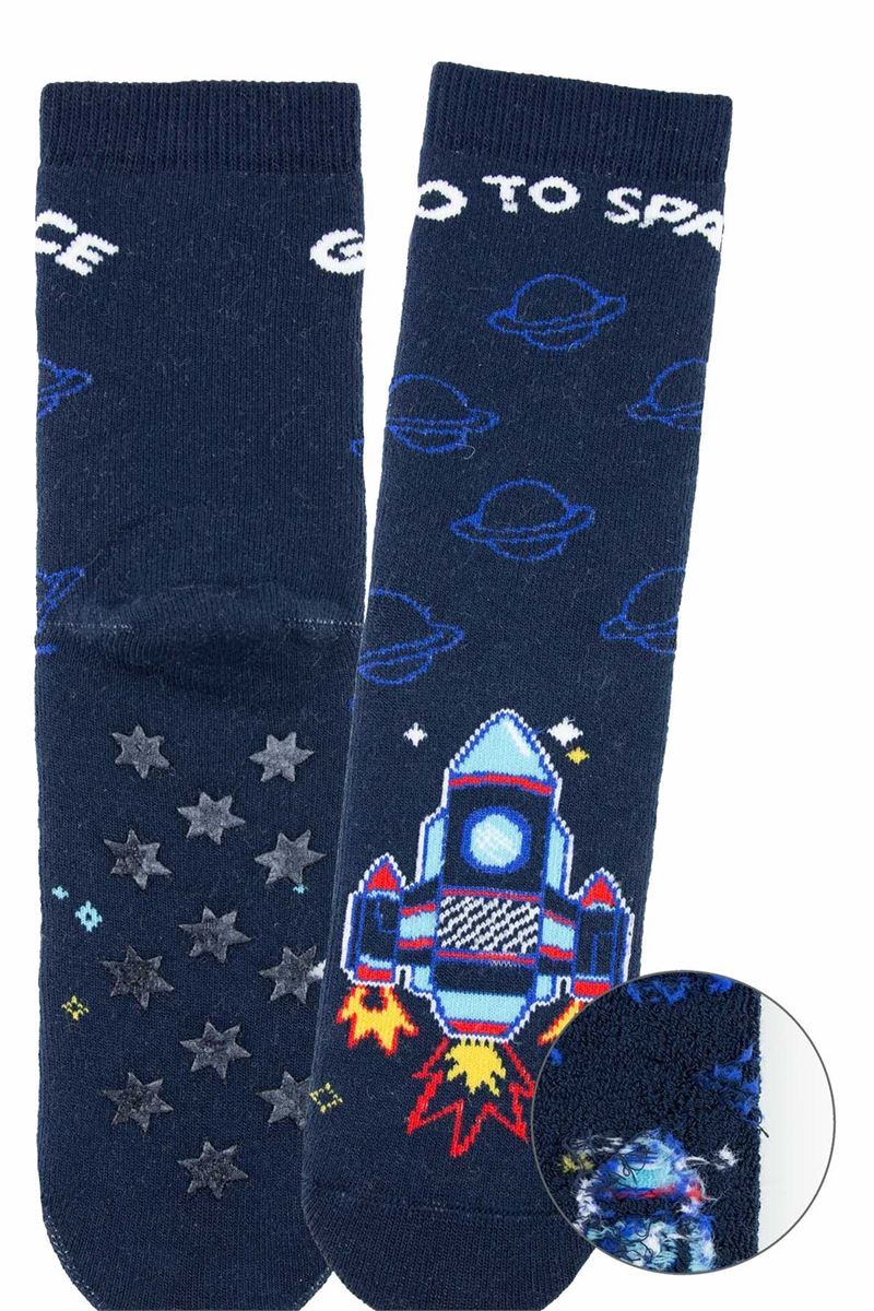 BROSS SPACE BOYS’ TERRY SOCKS ASORTY