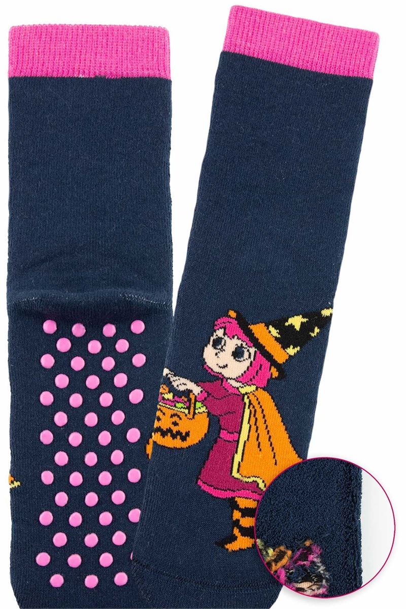 BROSS FLYING WITCH GIRLS’ TERRY SOCKS ASORTY