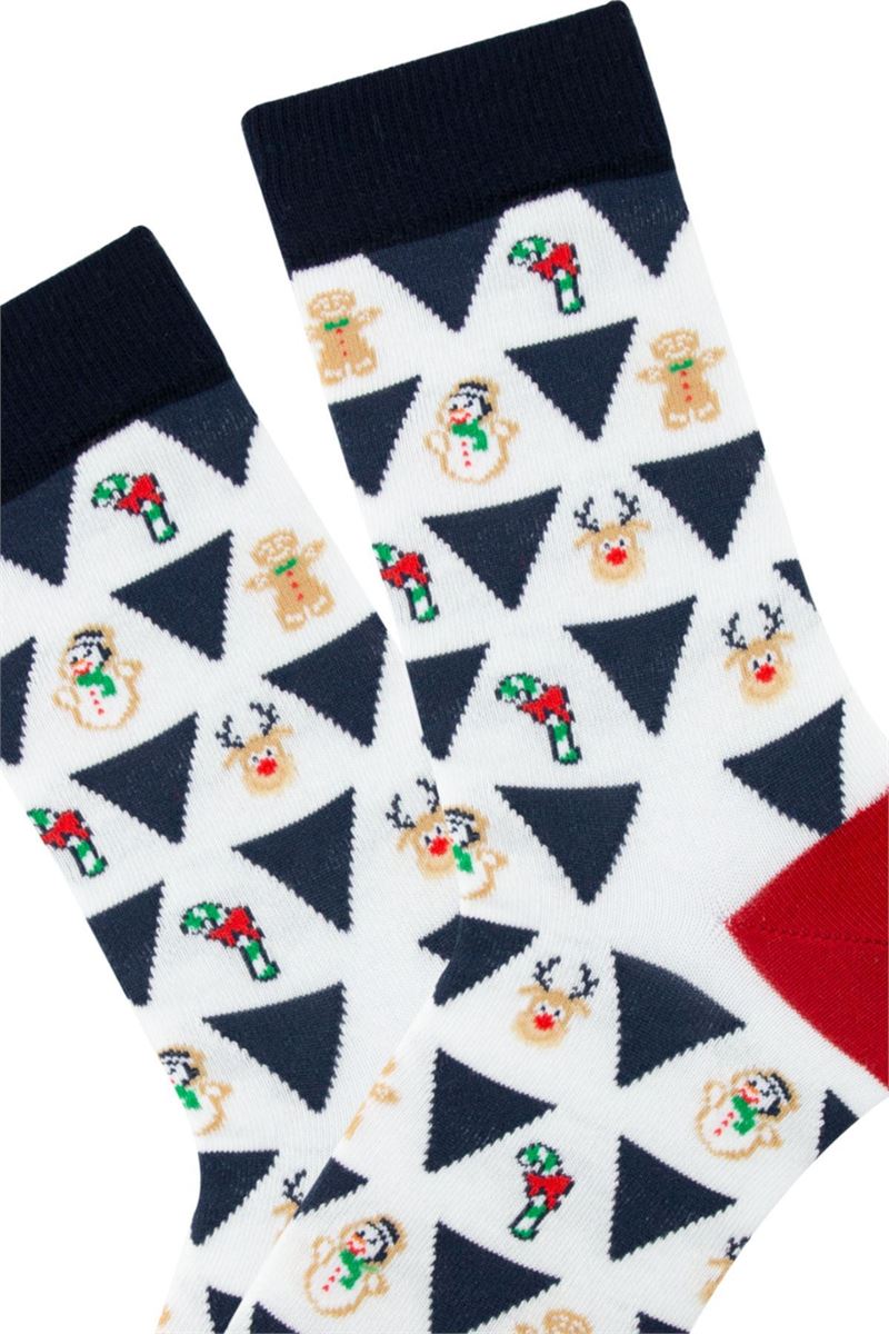 BROSS WOMEN CHRISTMAS CREW SOCKS ASORTY