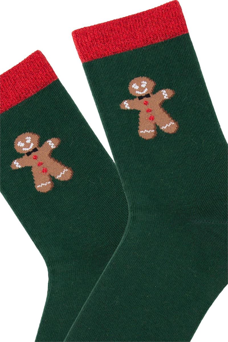 BROSS WOMEN CHRISTMAS CREW SOCKS ASORTY