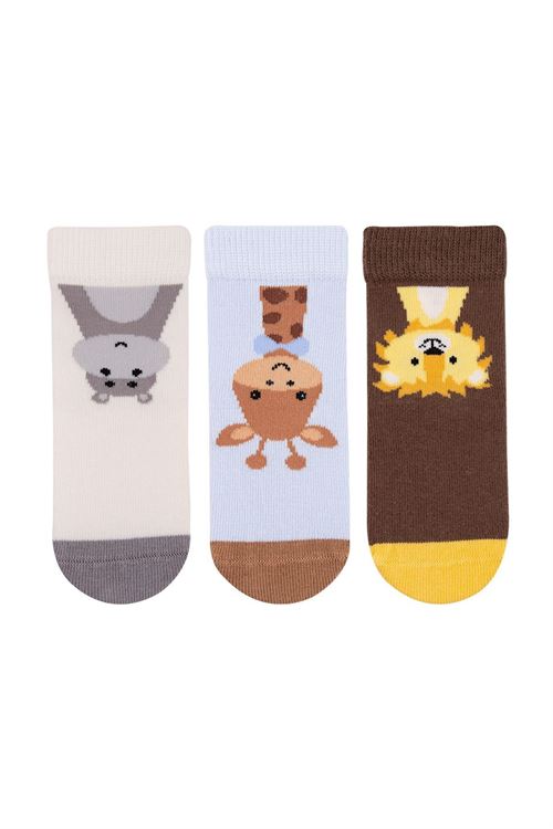 Baby Animal Patterned Crew Socks 12